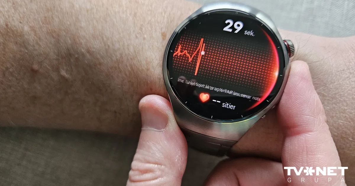 Pārbaudi veselību ar pieskārienu – Huawei Watch 5