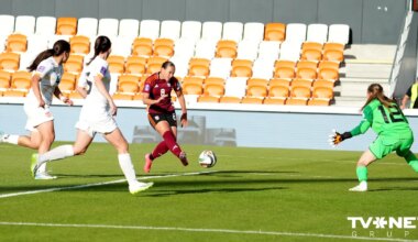 Latvijas sieviešu futbola izlase UEFA Nāciju līgas mačā spēlē neizšķirti ar Ziemeļmaķedoniju