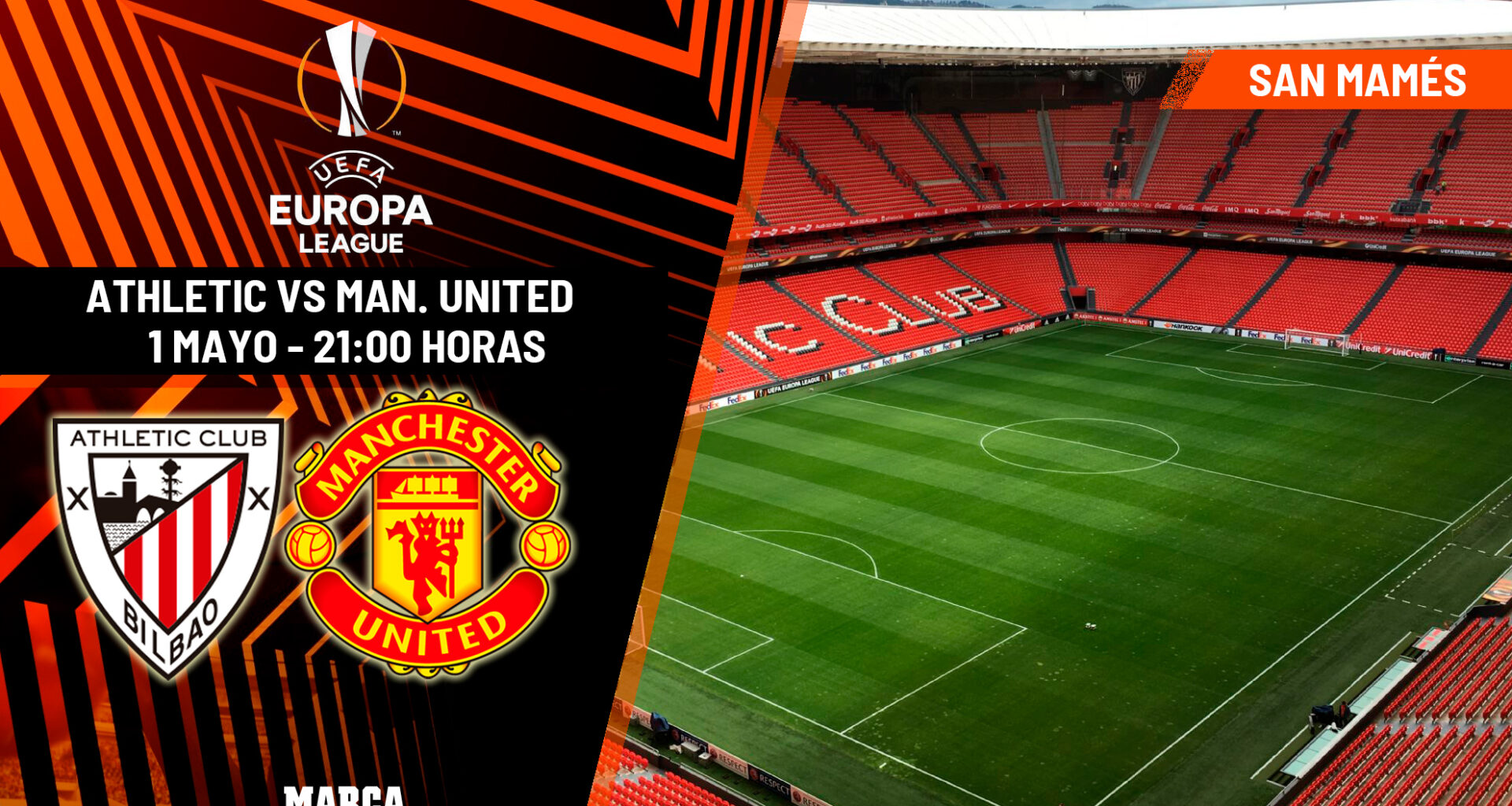 Athletic - Manchester United en directo