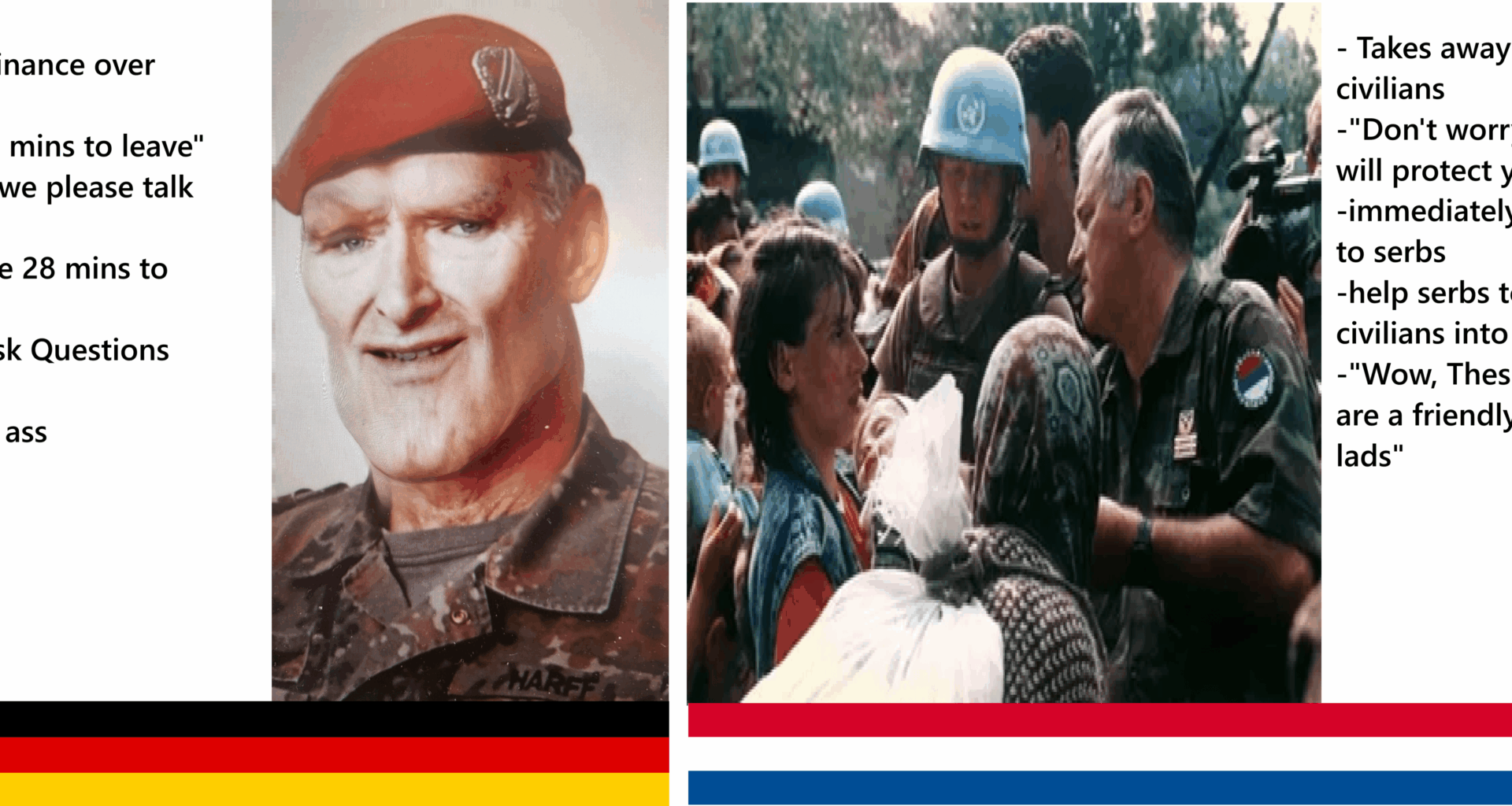 This is why the dutch forces were integrated into the german army