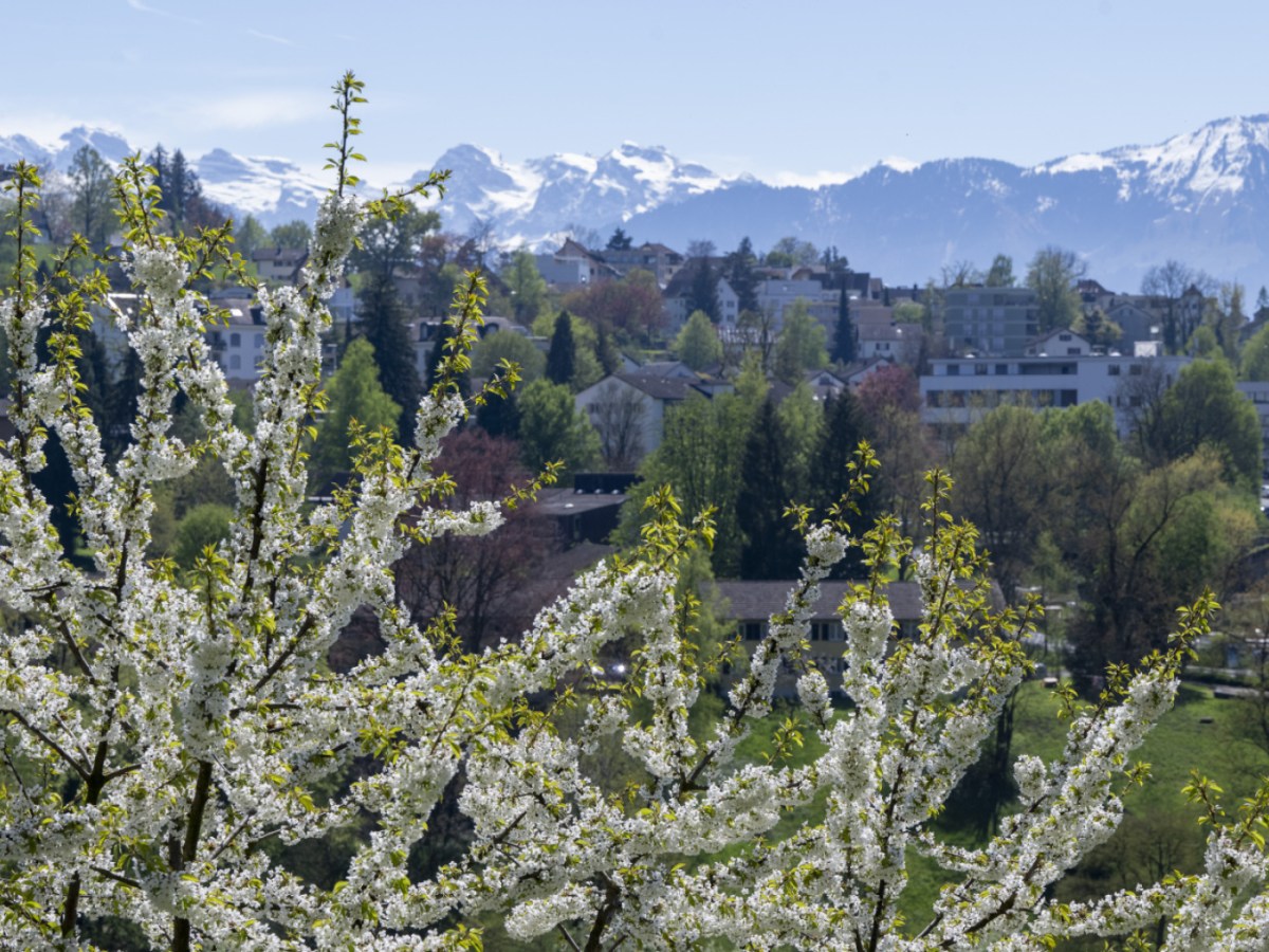 Plus de 25 degrés dans une grande partie de la Suisse
