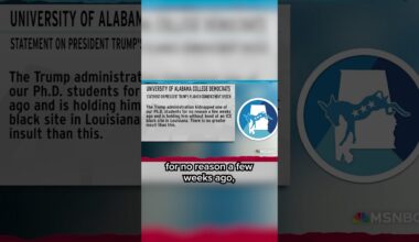 'Shocked and disgusted': Univ. of Alabama Dems react to Trump giving commencement address