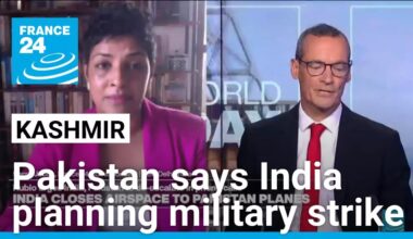 Pakistan says India is planning imminent military strike over Kashmir attack • FRANCE 24 English