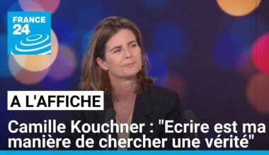 Camille Kouchner de retour avec "Immortels" : "Ecrire est ma manière de chercher une vérité"