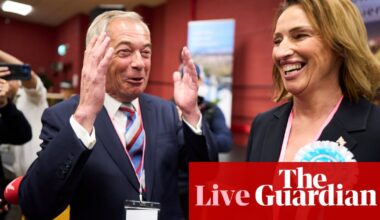 English local elections: Tories reject claim Reform UK main opposition after ultra-slim byelection win – UK politics live | Politics