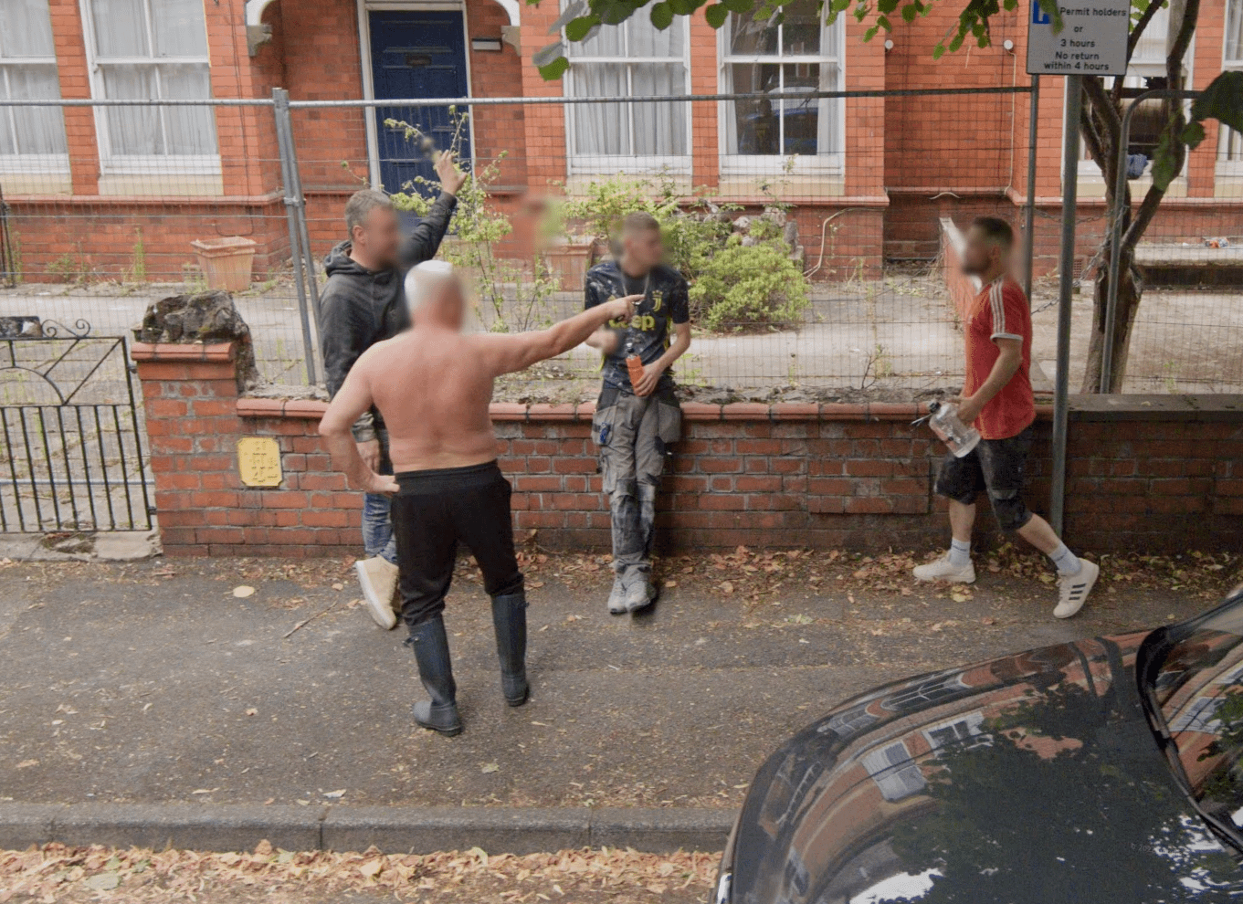 Caption this scene I found on Google streetview
