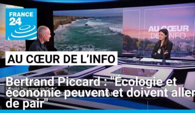 Bertrand Piccard : "Écologie et économie peuvent et doivent aller de pair" • FRANCE 24