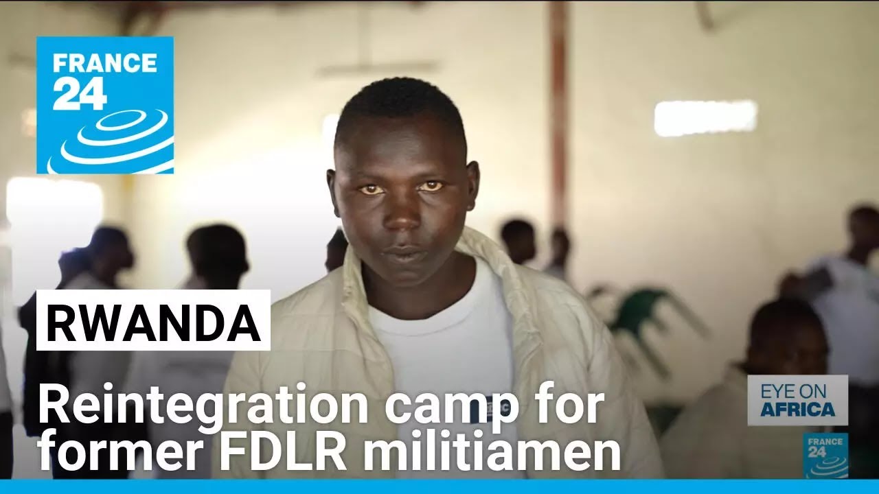 Rwanda showcases reintegration centres for former FDLR militiamen • FRANCE 24 English