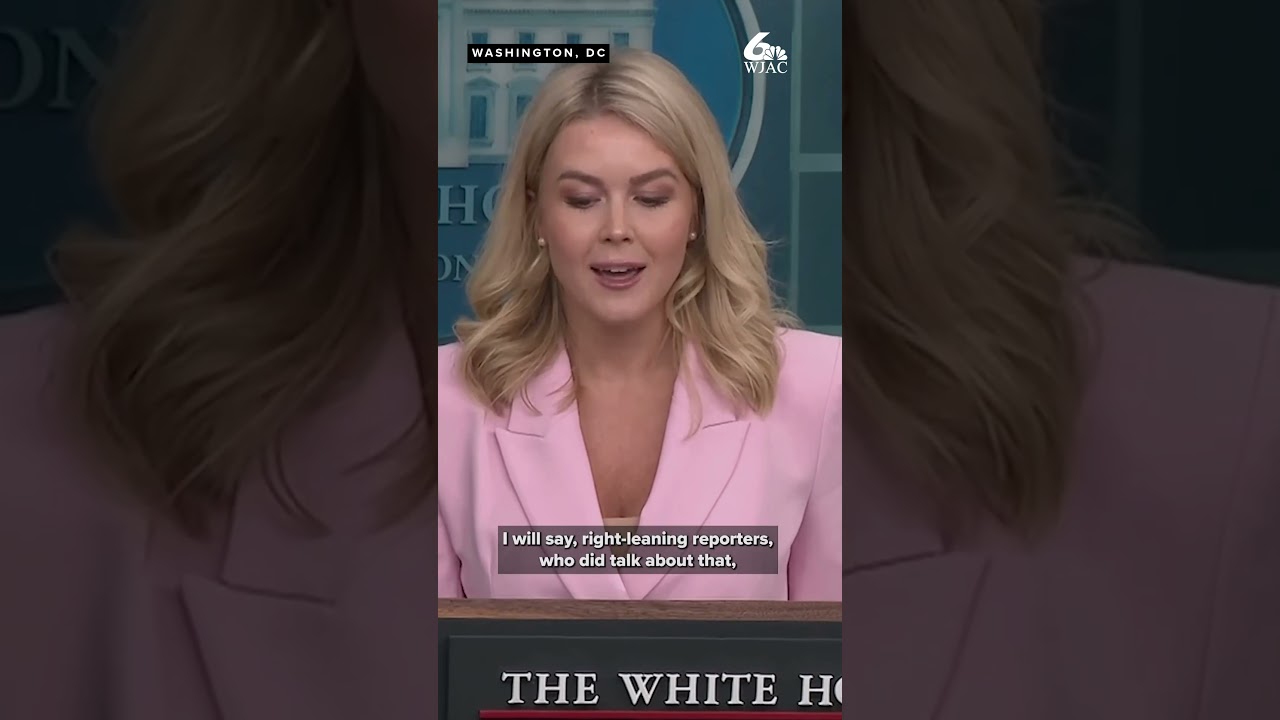 Karoline Leavitt says former President Biden is to blame for public distrust in media