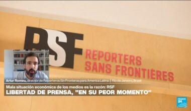Artur Romeu: "Mala situación económica es la razón del deterioro en la libertad de prensa"