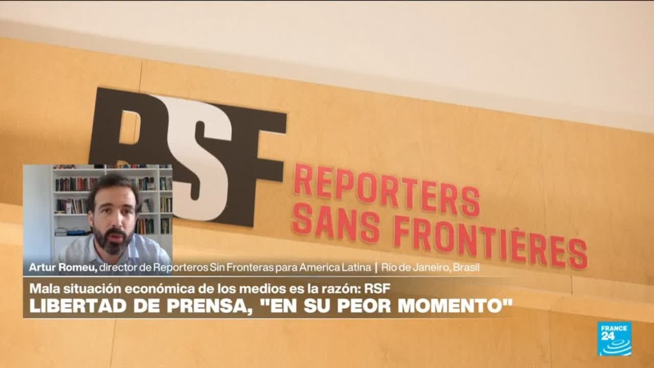 Artur Romeu: "Mala situación económica es la razón del deterioro en la libertad de prensa"