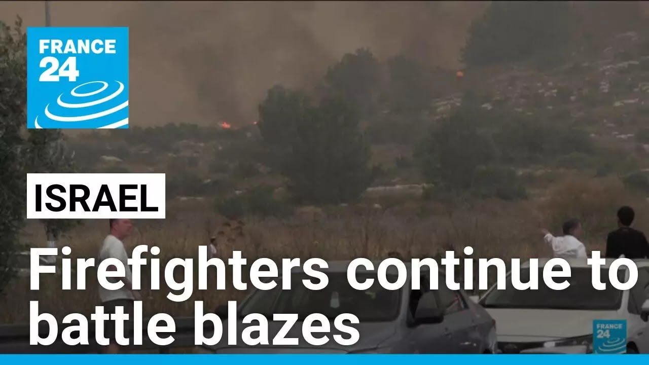 Israel reopens key roads as firefighters continue to battle blazes • FRANCE 24 English