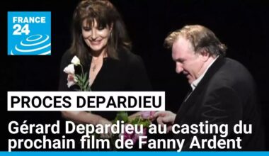Gérard Depardieu au casting du prochain film de Fanny Ardent • FRANCE 24