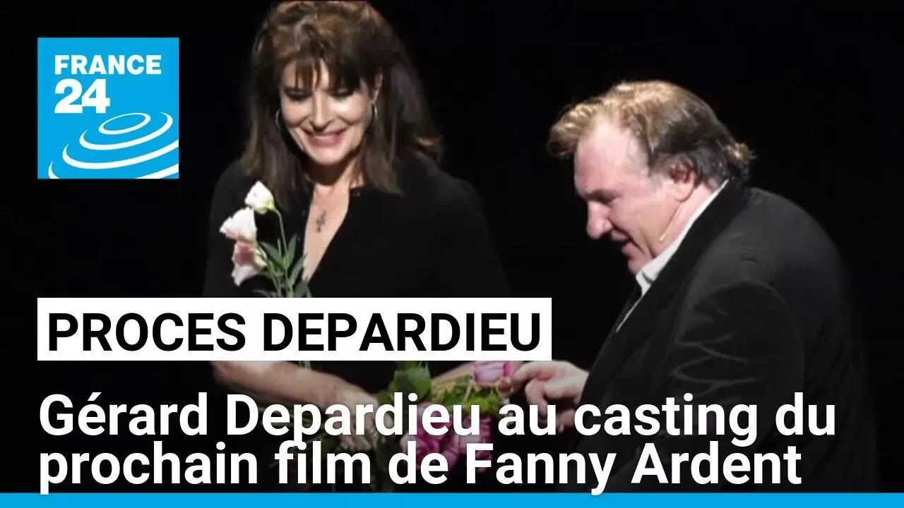 Gérard Depardieu au casting du prochain film de Fanny Ardent • FRANCE 24
