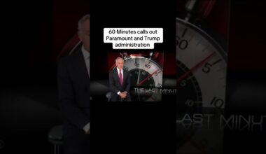 60 Minutes calls out its OWN parent company & Trump in shock move