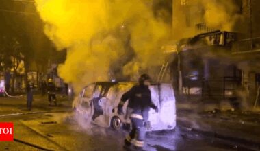 Russia strikes Ukraine's Kharkiv with Iranian-made drones, 40 injured
