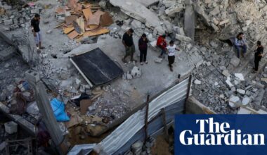 Israeli airstrikes kill at least 40 people in Gaza, officials say | Israel-Gaza war