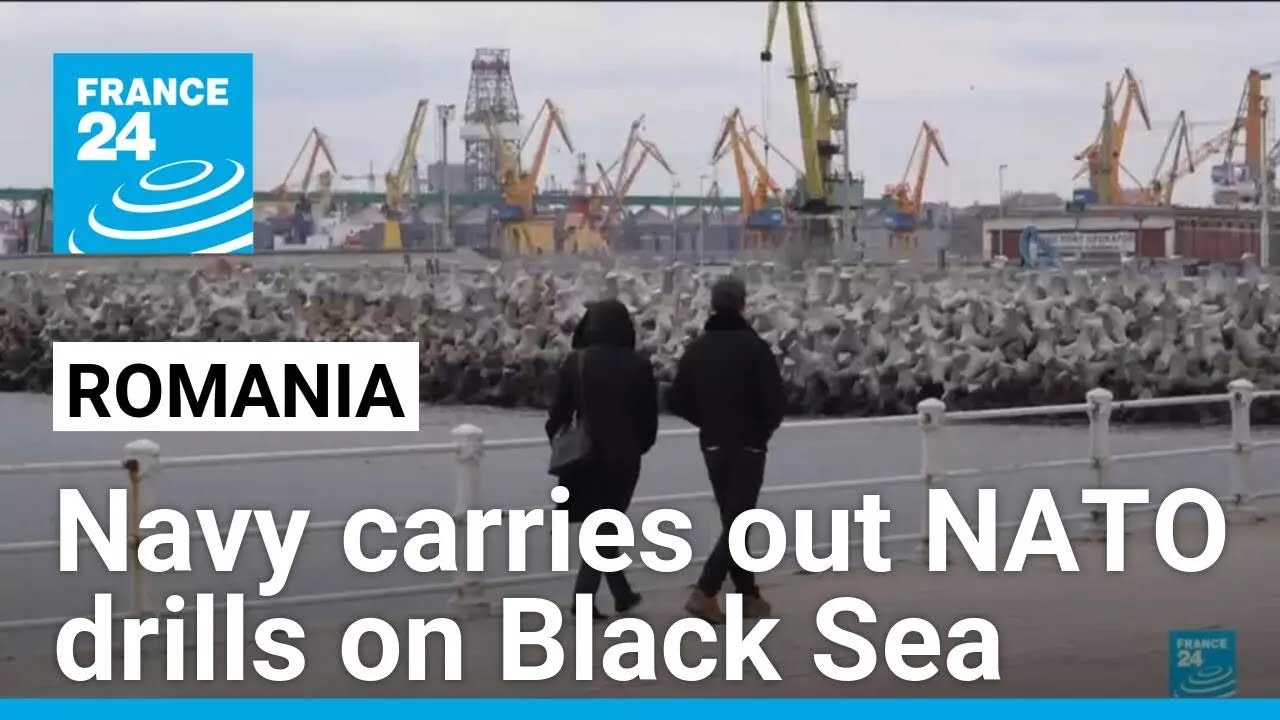 Romania carries out NATO drills in Black Sea region • FRANCE 24 English