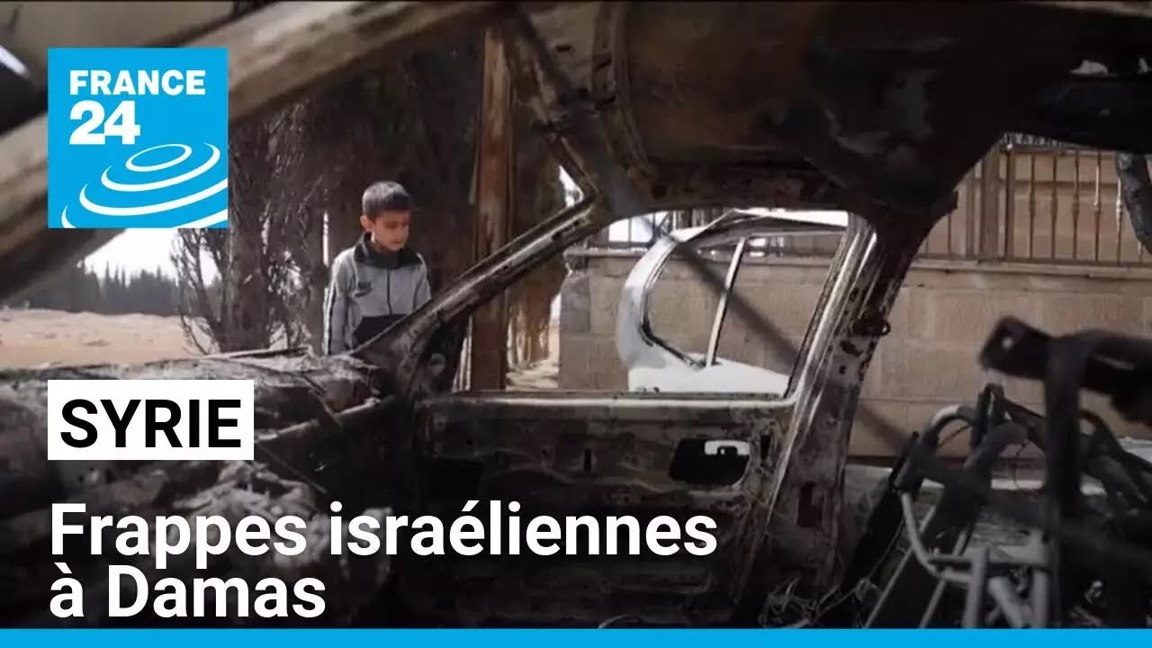 Moyen-Orient : Israël a mené des frappes près du palais de Damas en Syrie • FRANCE 24