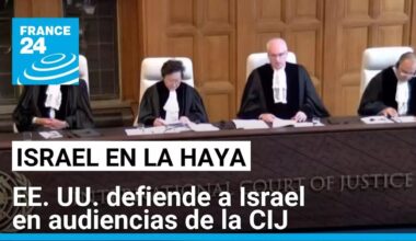 EE. UU. defiende a Israel en las audiencias de la Corte Internacional de Justicia • FRANCE 24