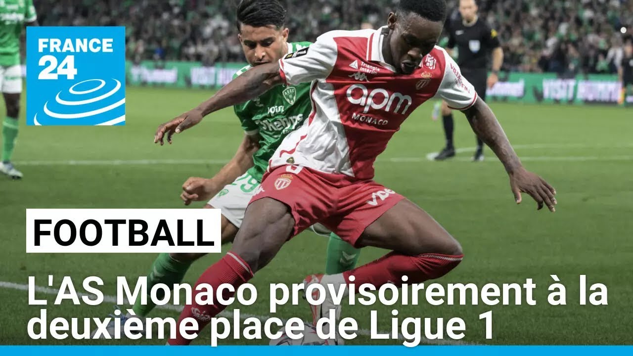 Le PSG tombe à Strasbourg, l'AS Monaco s'imposé à Saint-Étienne • FRANCE 24