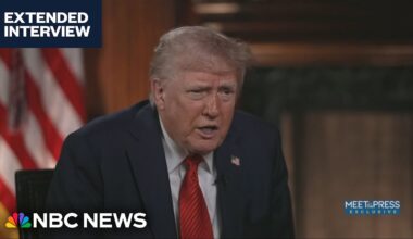 Full interview: President Trump says he’ll be a ‘two-term president,’ downplays third-term talk