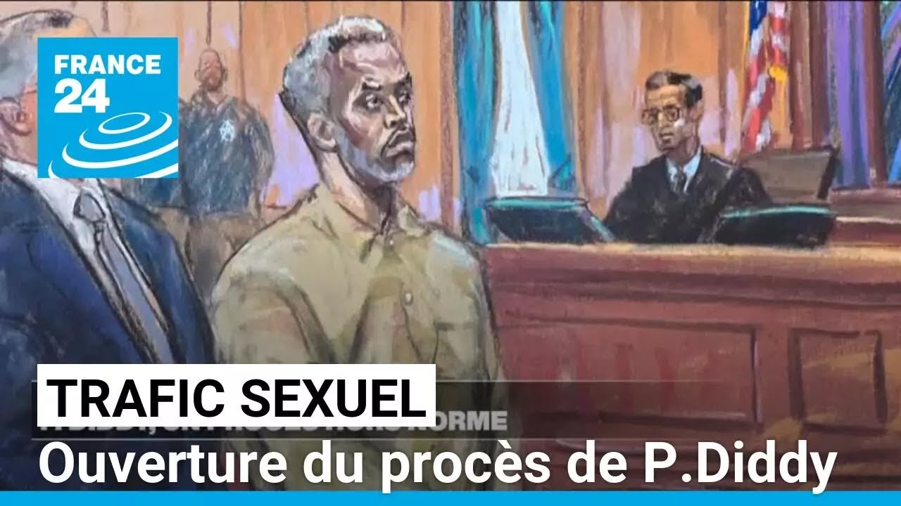 P. Diddy jugé pour trafic sexuel : ouverture d'un procès hors norme • FRANCE 24