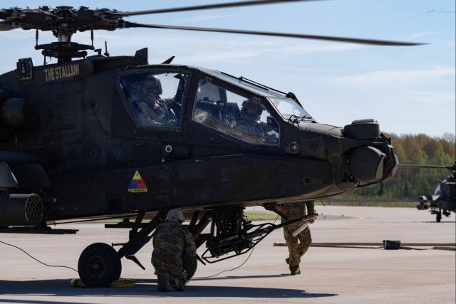 Task Force Iron Showcases Apache Lethality in Latvia