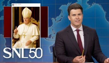 Weekend Update: Trump Shares AI-Generated Image of Himself as Pope - SNL