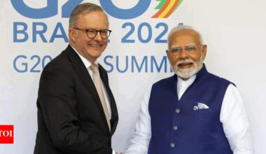 'Agreed to work together with renewed vigour': PM Modi speaks to re-elected Australian PM Anthony Albanese | India News