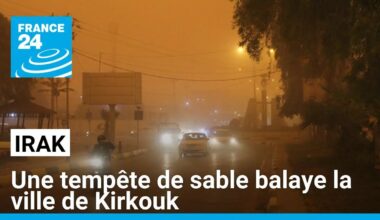 🇮🇶 Une #tempête de sable recouvre le nord de l'#Irak d'un voile orange • FRANCE 24
