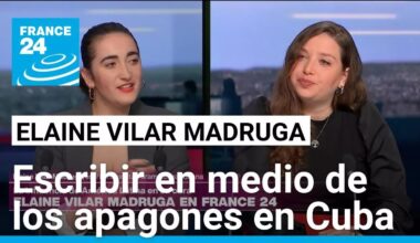 Elaine Vilar Madruga: "El terror mayor siempre son los seres humanos" • FRANCE 24 Español