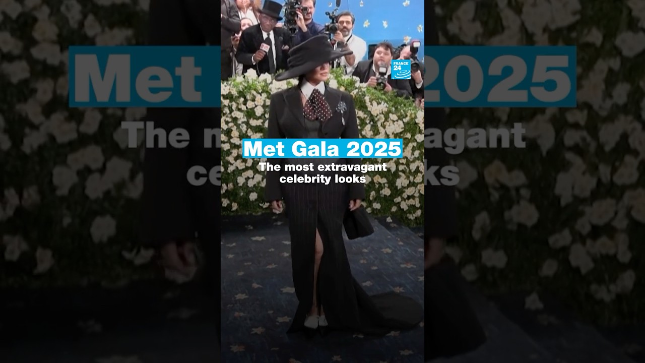 🪩Met Gala 2025: The most extravagant celebrity looks🕺🏻 • FRANCE 24 English