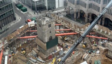 This building is going to have a keep in its foyer!