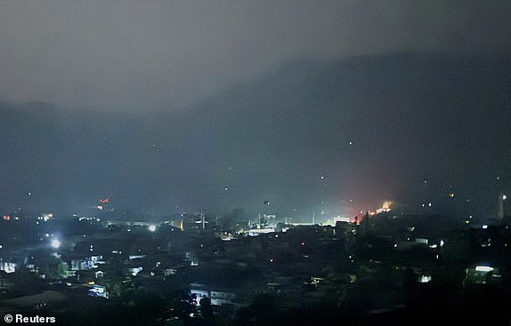 A city view of Muzaffarabad in Pakistan-administrated Kashmir, May 7, 2025. REUTERS/Stringer      TPX IMAGES OF THE DAY