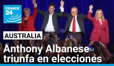 Anthony Albanese seguirá liderando Australia tras su victoria en las urnas • FRANCE 24 Español