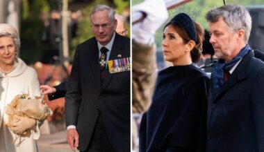 Royal Family members leave UK for engagement in Denmark