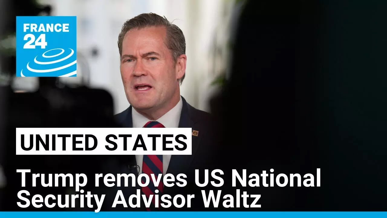 Trump removes US National Security Advisor Waltz in first major shakeup of new administration