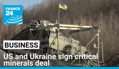 US, Ukraine sign long-awaited natural resources deal • FRANCE 24 English