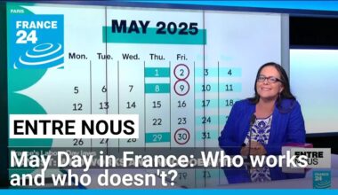 May Day in France: Who works and who doesn't? • FRANCE 24 English