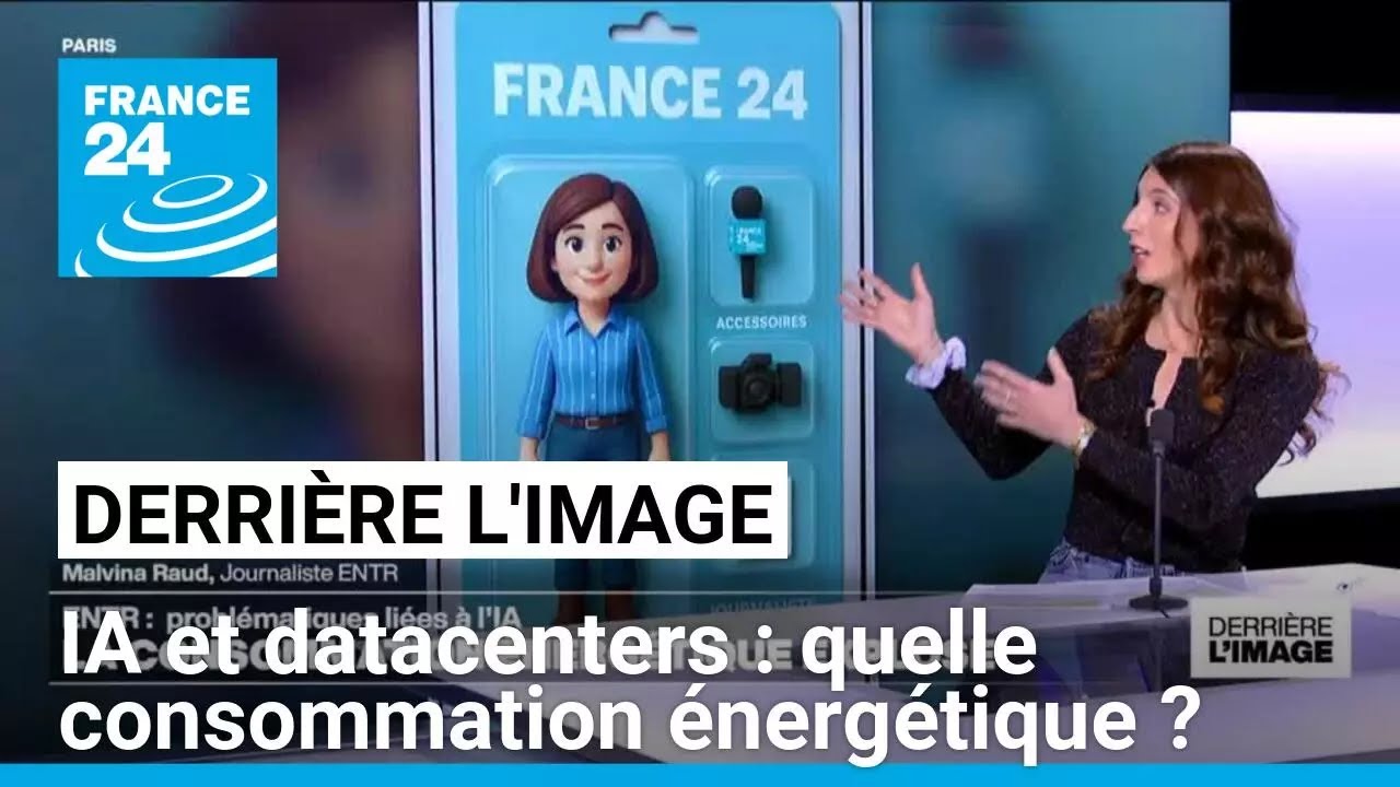 Intelligence artificielle et datacenters : la consommation énergétique explose • FRANCE 24