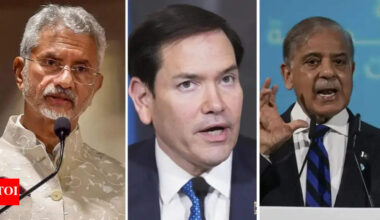 US secretary Marco Rubio speaks to EAM Jaishankar, Pakistan PM Shehbaz Sharif, urges 'immediate de-escalation' | India News