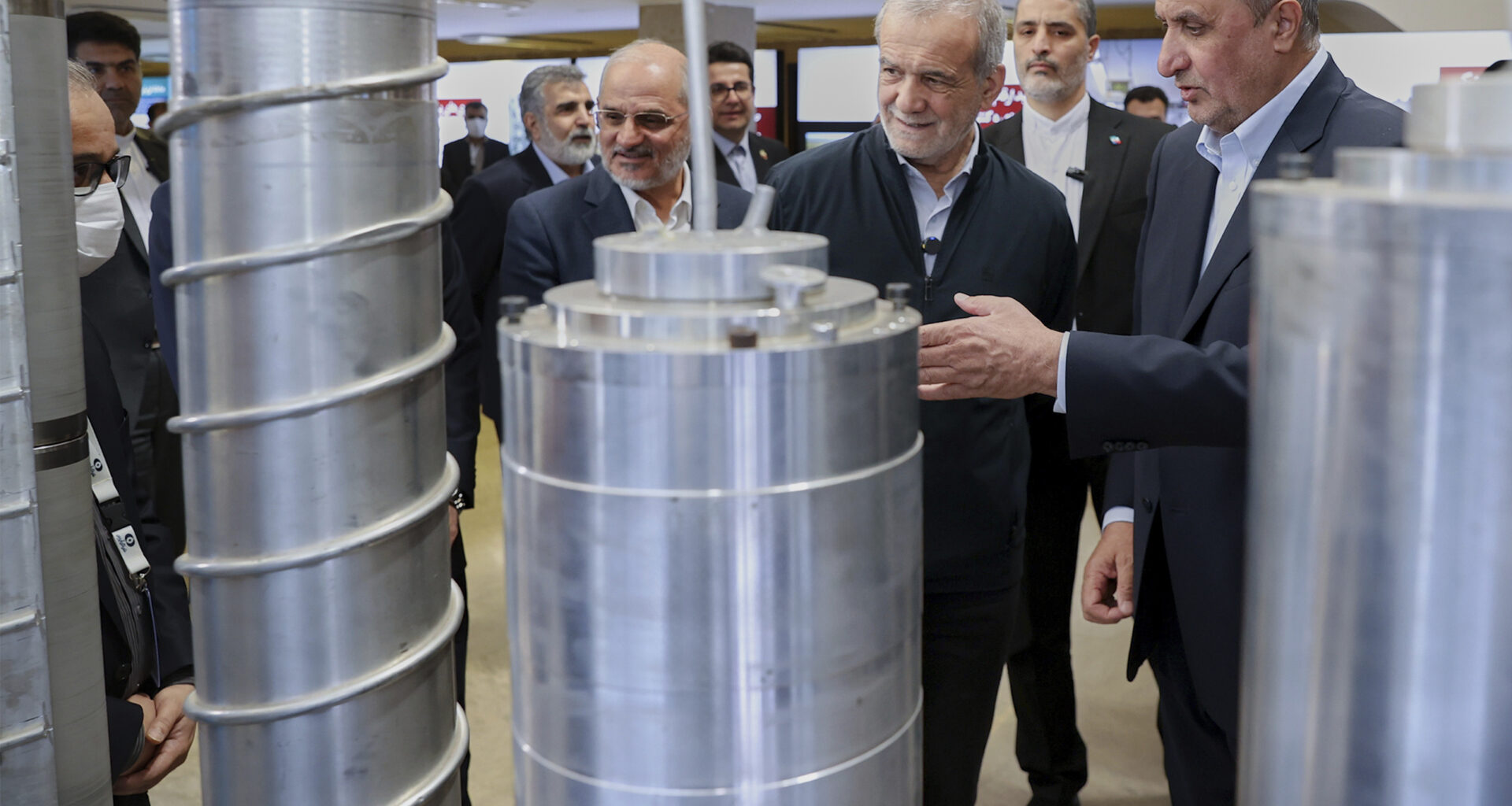 Iran, president, tours, nuclear, exhibition
