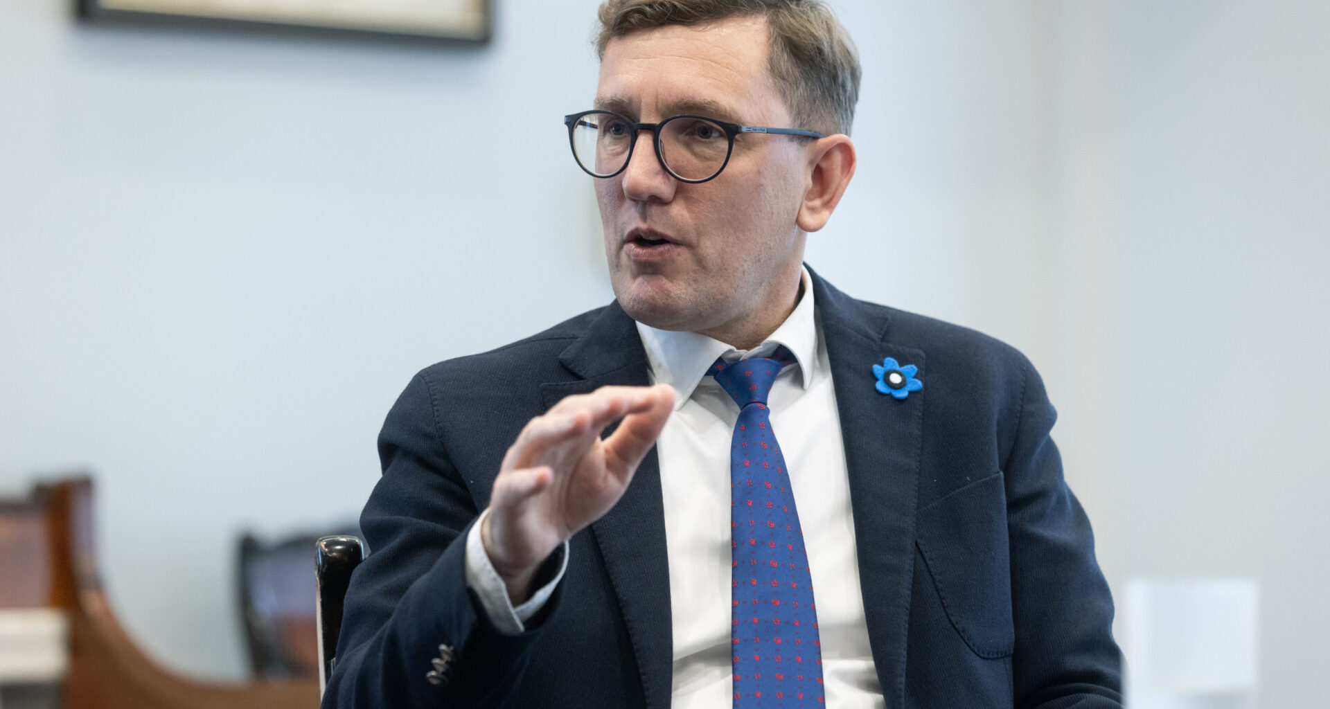 Estonia Prime Minister Kristen Michel