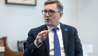 Estonia Prime Minister Kristen Michel