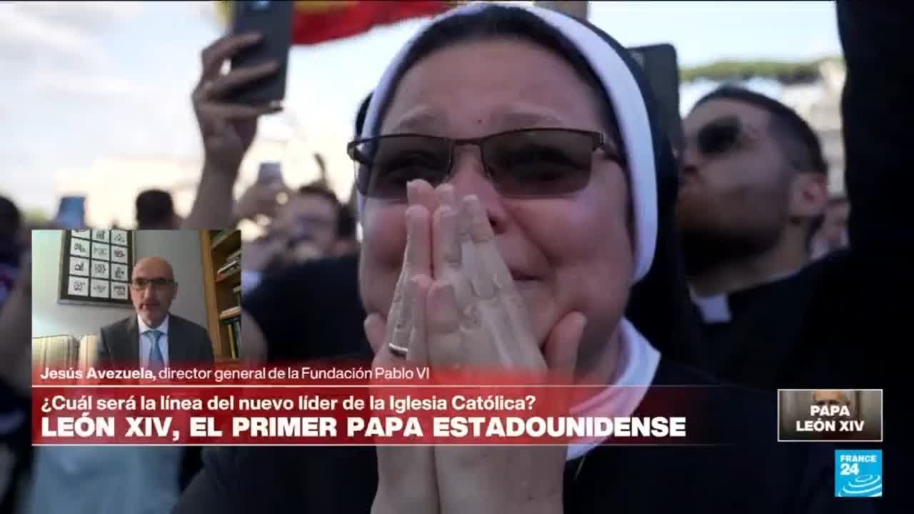 Jesús Avezuela: 'Robert Prevost era conocido en la Iglesia antes de ser papa' • FRANCE 24 Español