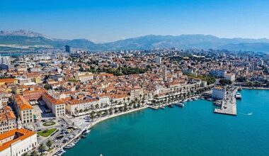 On Croatia’s Adriatic Coast, The Ancient City Of Split Has Become A Major Tourist Destination In Dalmatia