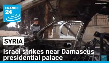 Syria: Israel strikes near Damascus presidential palace over Druze violence • FRANCE 24 English