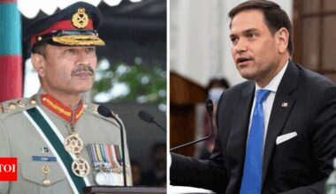'Find ways to de-escalate': US top diplomat Rubio speaks with Pakistan army chief Asim Munir | India News