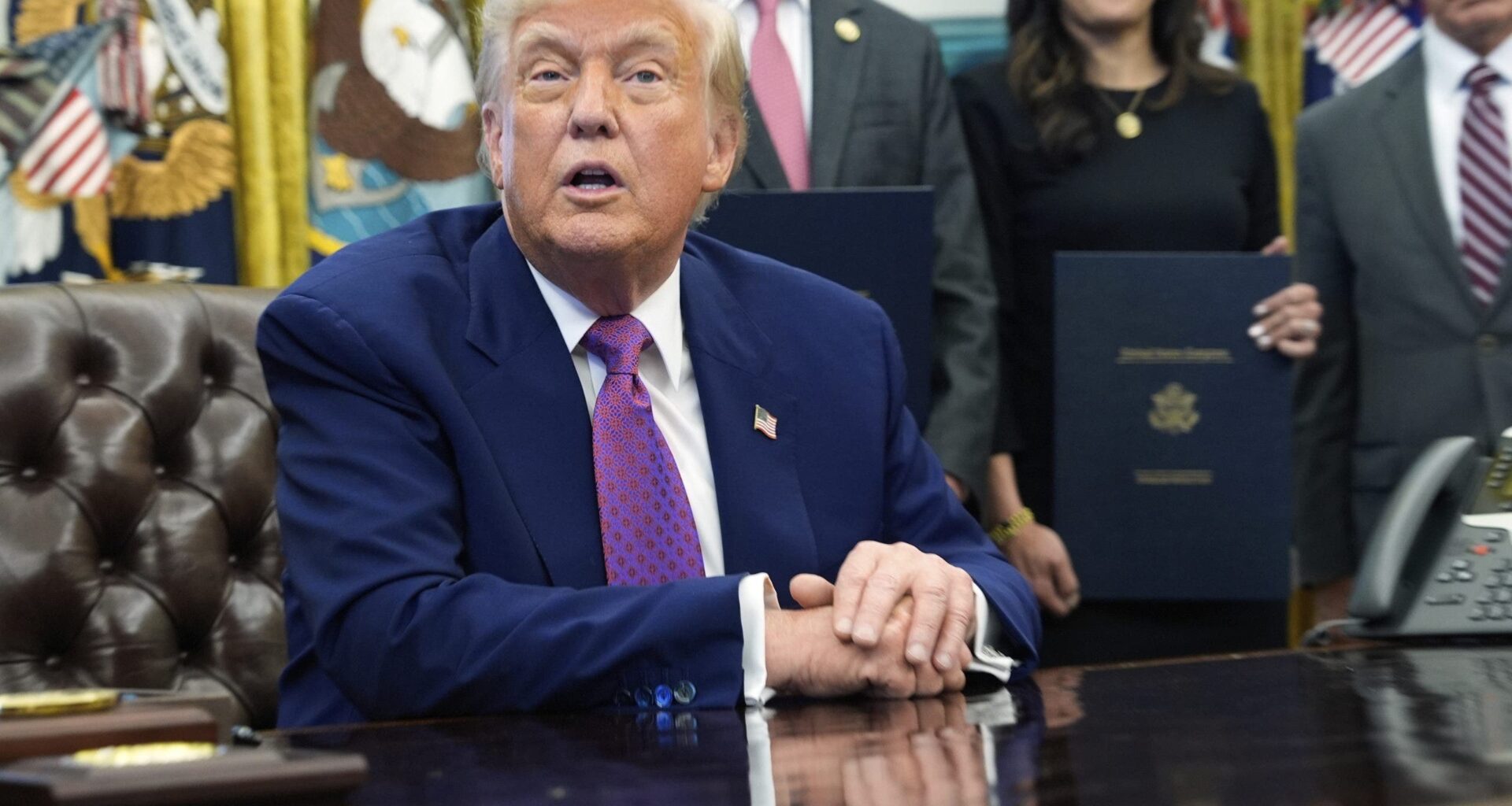 Trump says raising taxes on country's wealthiest is 'good politics'